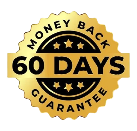 60 Days Money Back Guarantee seal